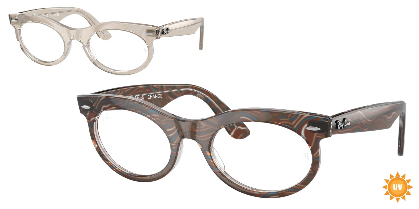 Ray-Ban Wayfarer Oval 2242V Eyeglasses - view 7